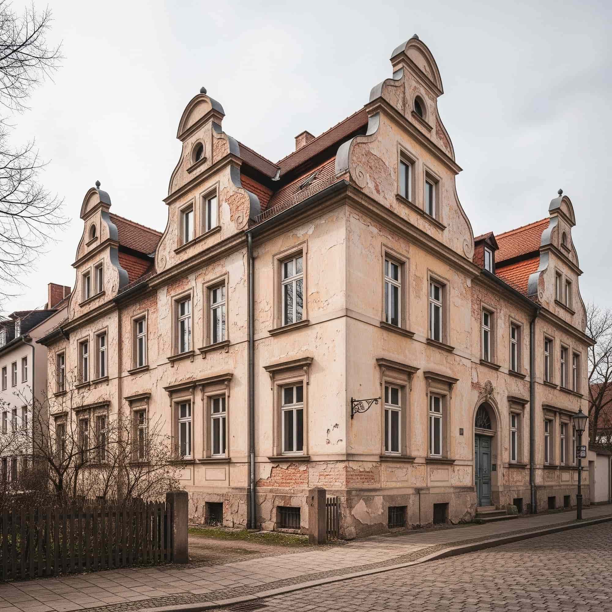 Sanierungsbedürftiges Altbaugebäude
