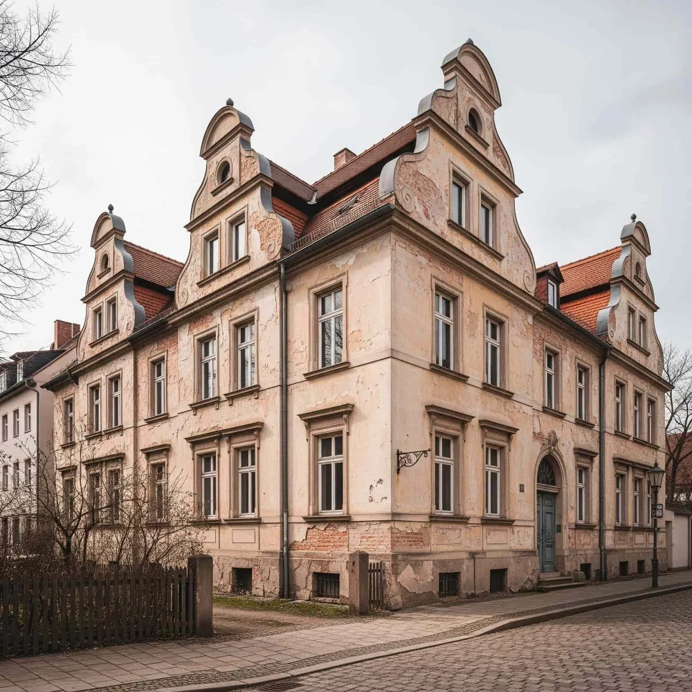 Sanierungsbedürftiges Altbaugebäude