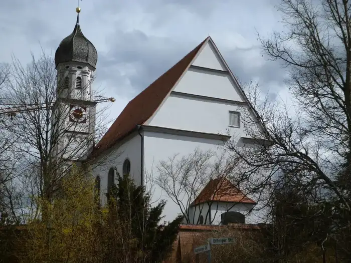Adelsried - Pfarrkirche St. Johannes der Täufer Adelsried 02