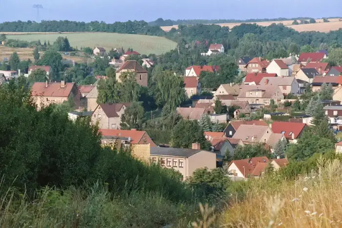 Ahlsdorf - Ahlsdorf, view to the village