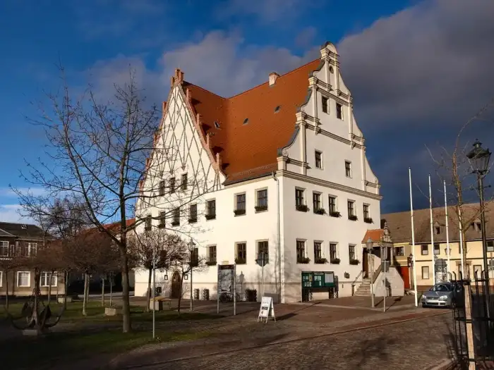 Aken (Elbe) - Aken (Elbe),Rathaus,town hall