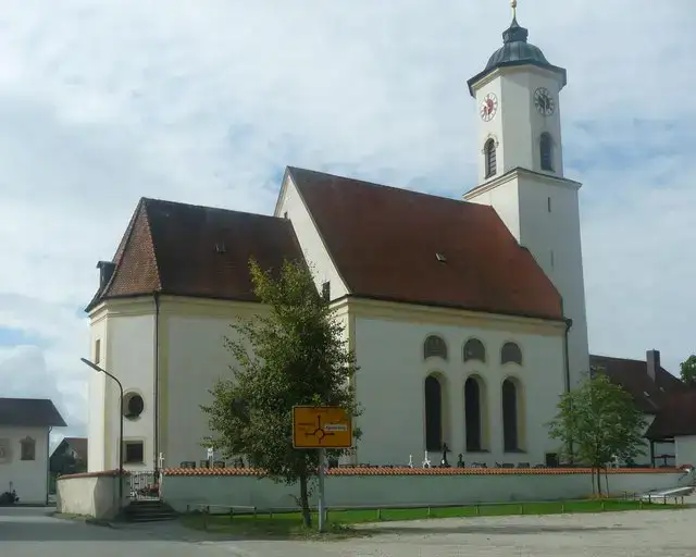 Albaching - Albaching - Pfarrkirche St. Nikolaus - geo-en.hlipp.de - 13152