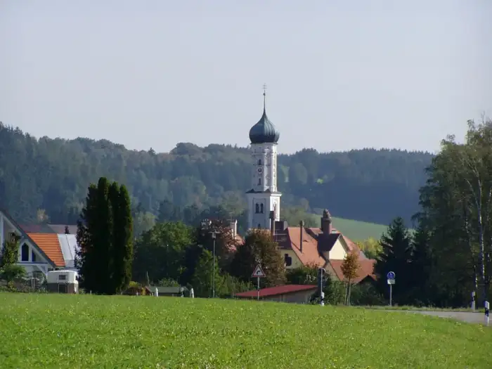 Altenmünster - Altenmünster, A - Baiershofer Str - Dorfmitte v W