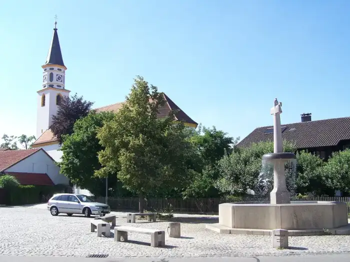 Ampfing - Ampfing Kirchplatz