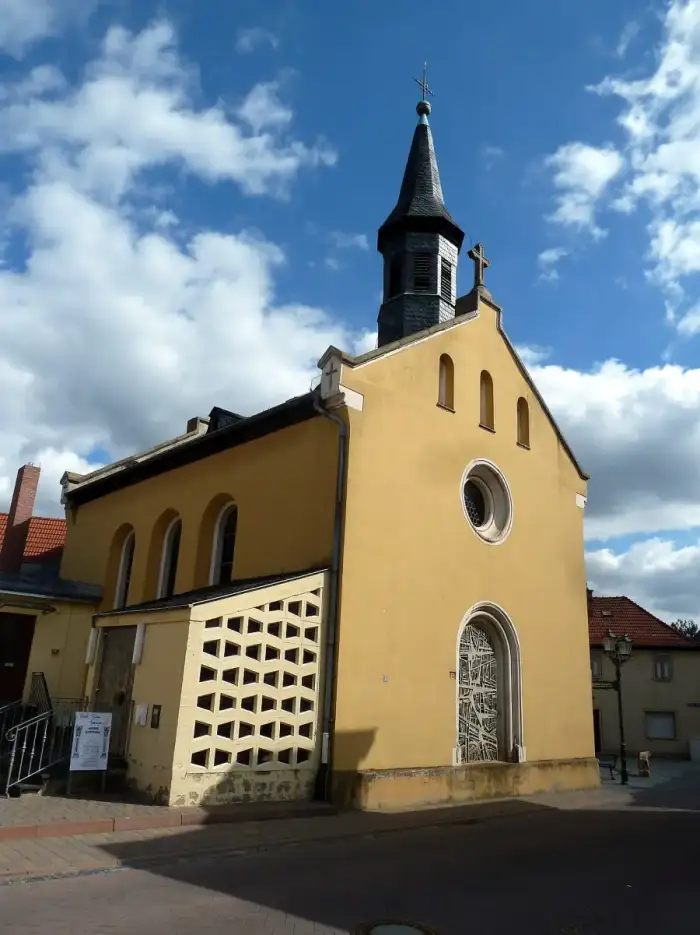 Armsheim - St. Remigius, Kath. Kirche in Armsheim, erbaut um 1863
