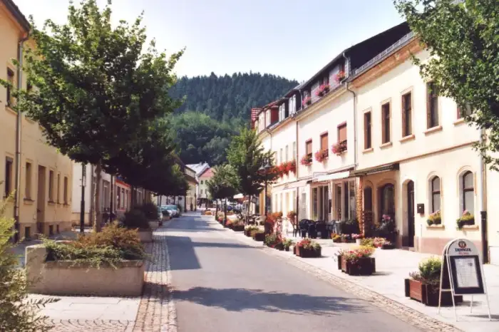 Bad Gottleuba-Berggießhübel - Gottleuba Hauptstraße (2) 2006-07-24