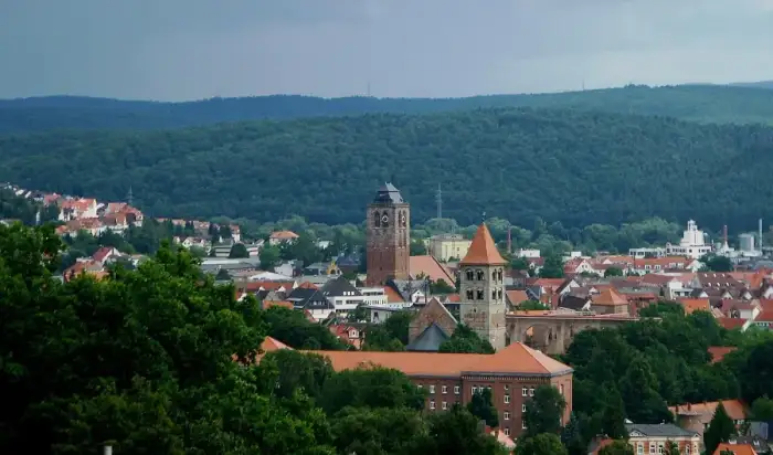 Bad Hersfeld - Hersfeld altstadt tageberg