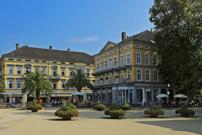 Bad Pyrmont - Brunnenplatz in Bad Pyrmont