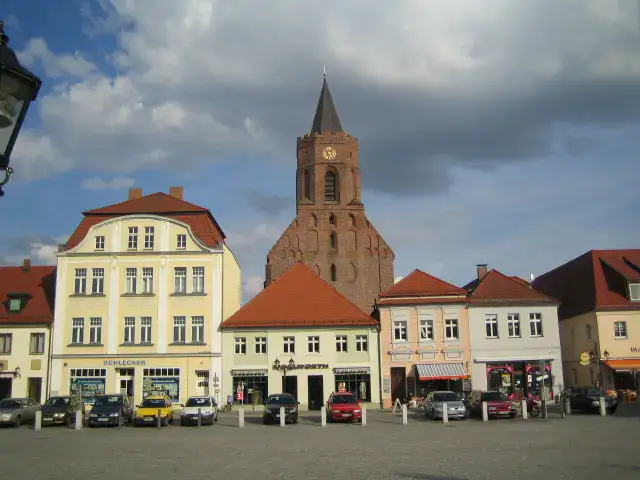 Beeskow - 27 beeskow marktplatz