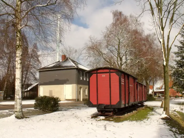 Berge - Kleinbahndenkmal Berge
