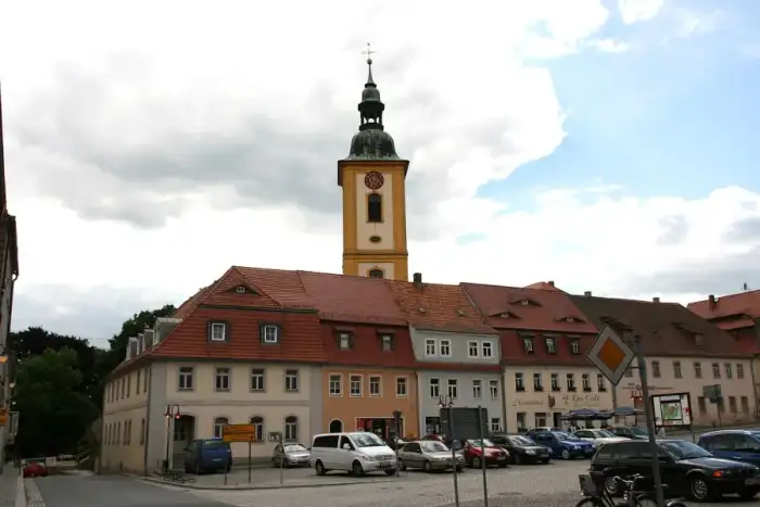 Bernstadt a. d. Eigen - Bernstadt adE - Görlitzer Straße-Bautzener Straße - Marktplatz 01 ies