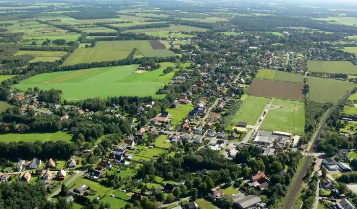 Beverstedt - Lunestedt Luftbild