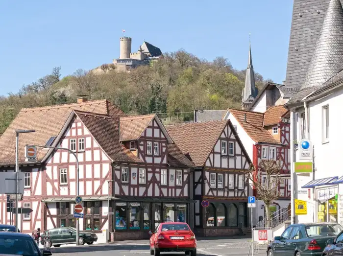 Biedenkopf - Biedenkopf mit Schloss