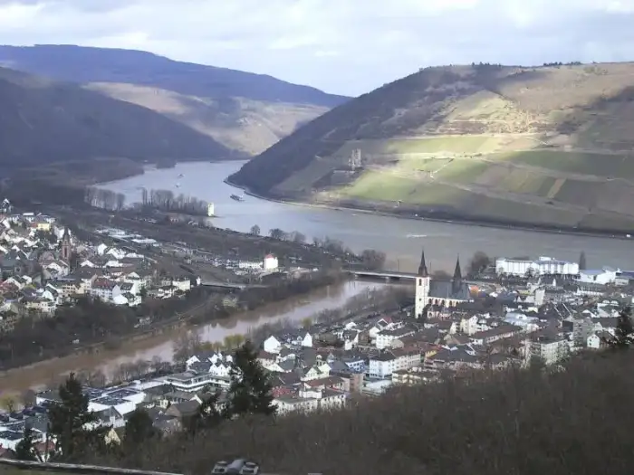 Bingen am Rhein - Bingen above
