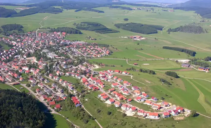 Böttingen - Aerial view of Böttingen