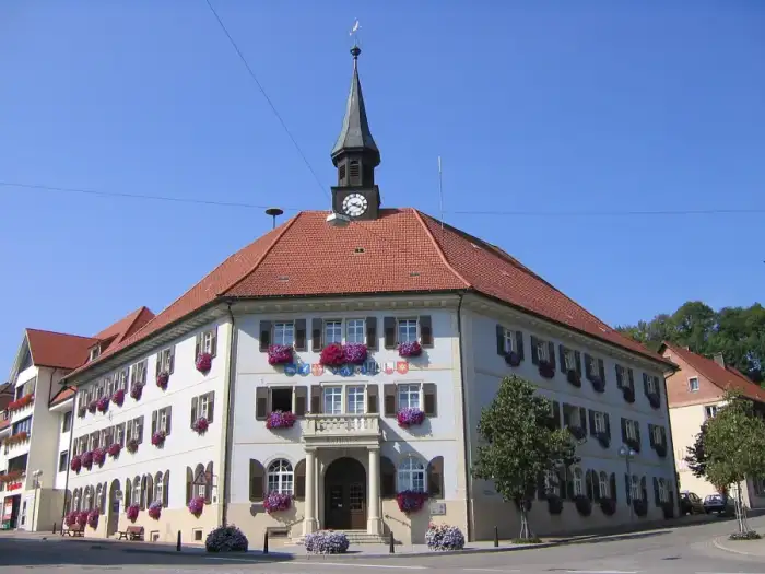 Bonndorf im Schwarzwald - Bonndorfer Rathaus 3474