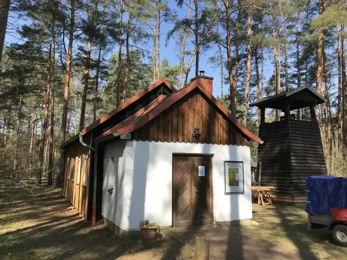 Borkwalde - Dorfkirche Borkwalde Westansicht