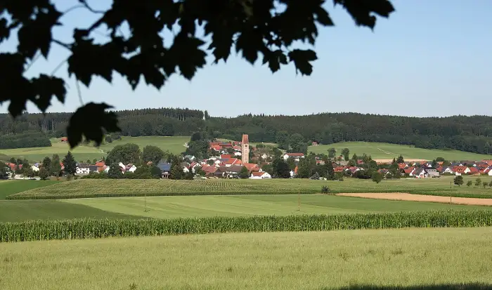 Breitenbrunn - Loppenhausen Teilansicht-Ortsmitte