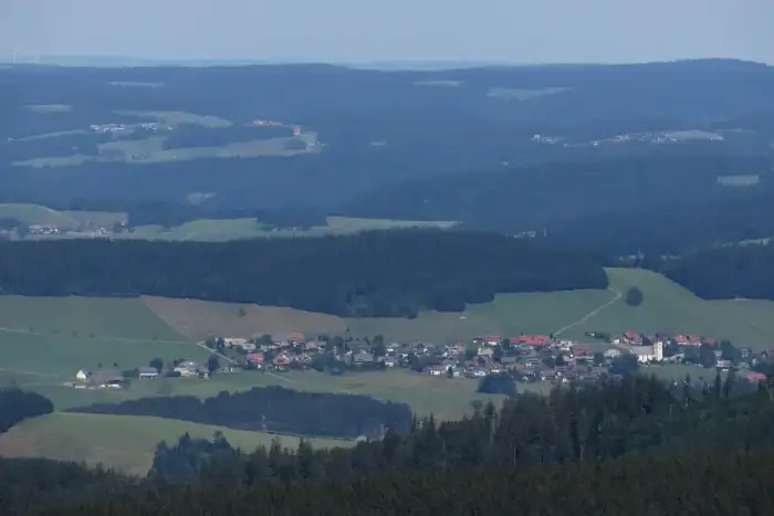 Breitnau - Breitnau from the Feldberg