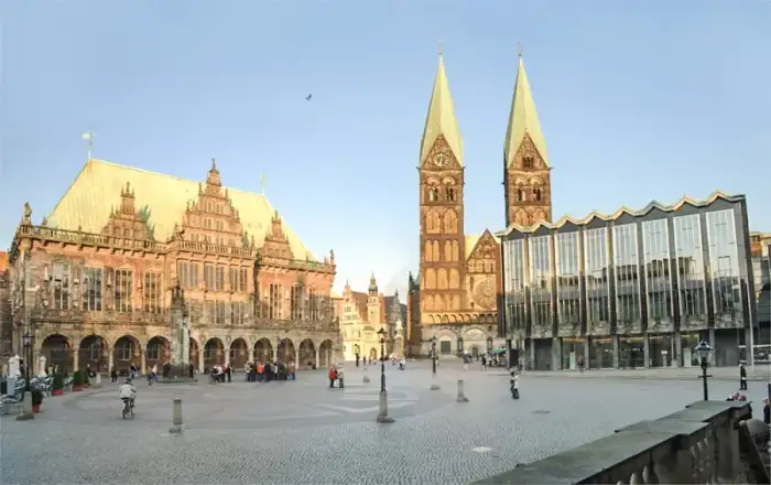 Bremen - Bremen-rathaus-dom-buergerschaft