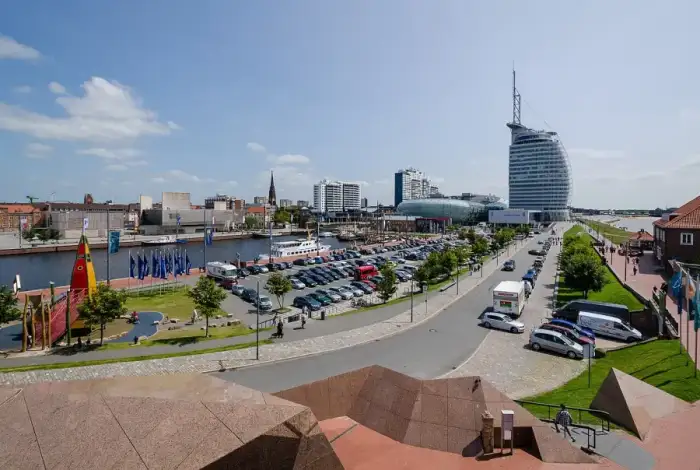 Bremerhaven - Havenwelten Überblick Bremerhaven 2013