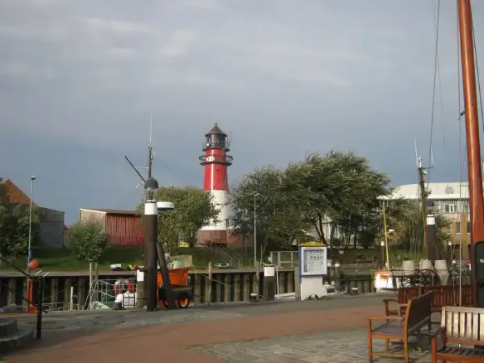 Büsum - Büsum Museumshafen und Leuchtturm