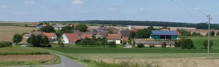 Bütthard - Oesfeld – Ortsansicht