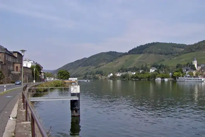 Bullay - Mosel River at Bullay