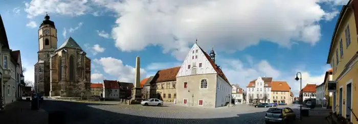 Buttstädt - De buttstädt marktplatz