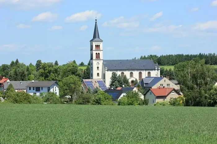 Callenberg - Kirche in Callenberg. Sachsen.IMG 7092WI