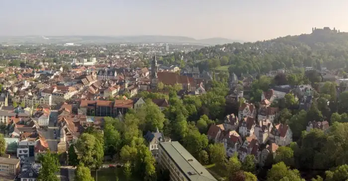 Coburg - Panorama Altstadt Coburg