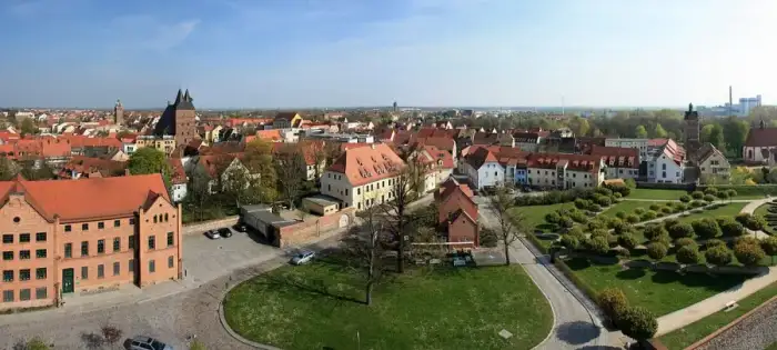 Delitzsch - Panorama der Stadt Delitzsch