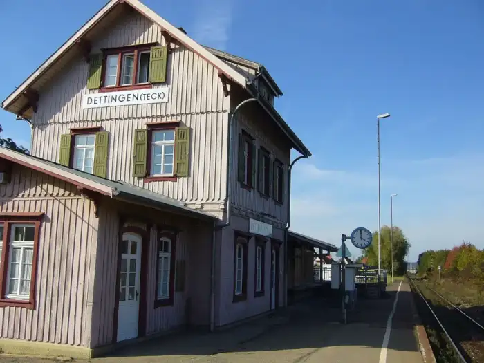 Dettingen unter Teck - Dettingen Teck Bahnhof 20070920