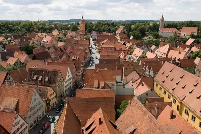 Dinkelsbühl - Dinkelsbuehl Kirchturm West