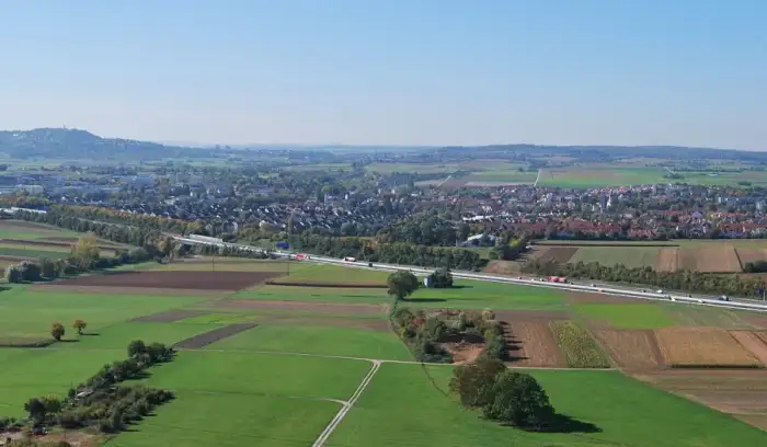 Ditzingen - Ditzingen Panorama 2010