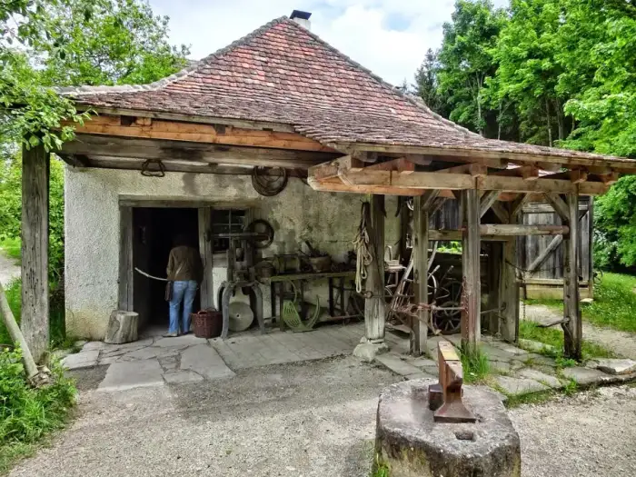 Durchhausen - D-BW-Neuhausen ob Eck - Freilichtmuseum - Schmiede