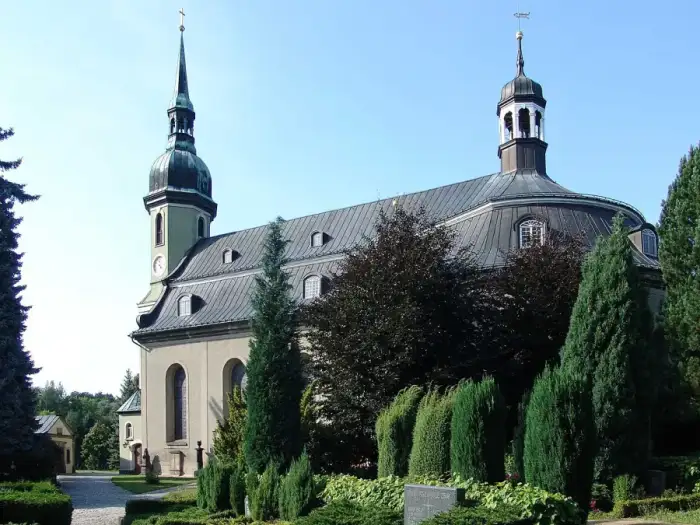 Ebersbach-Neugersdorf - Ebersbach-Sa Barockkirche Mike Krüger 080817 1
