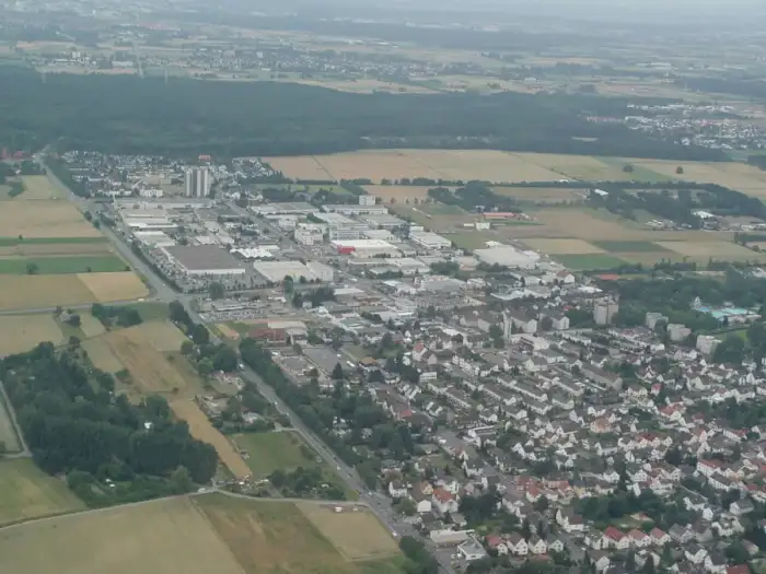 Egelsbach - Luftaufnahme Egelsbach