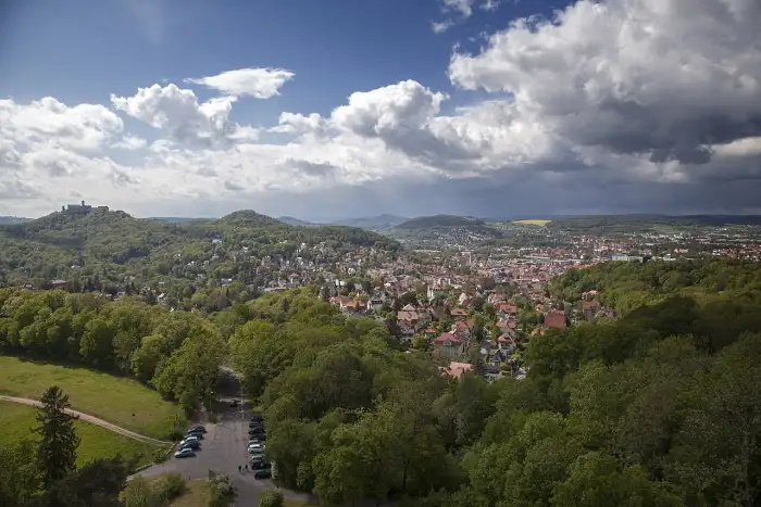 Eisenach - Eisenach von Göpelskuppe