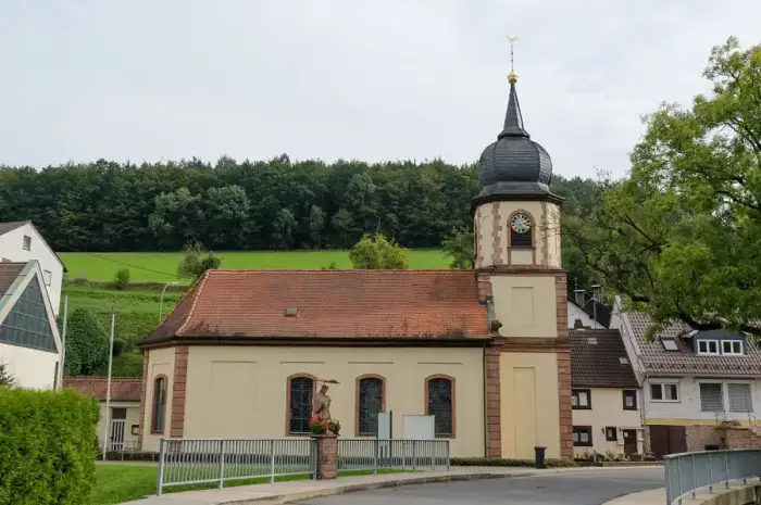 Eschau - Eschau, Hobbach, Katholische Filialkirche St. Johann Baptist-001