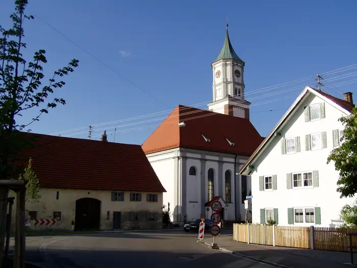 Ettringen - Ettringen - Kirche v SW