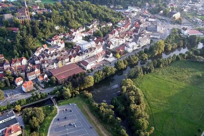 Frankenberg (Eder) - Luftbild Frankenberg