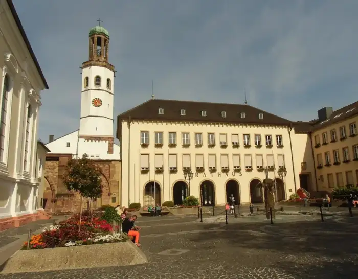 Frankenthal (Pfalz) - Frankenthal (Pfalz) Marktplatz