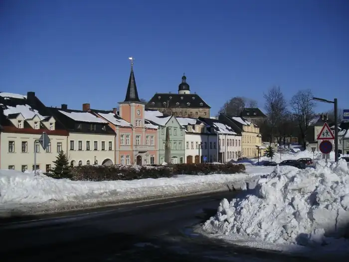 Frauenstein - Frauenstein-sachsen-winter