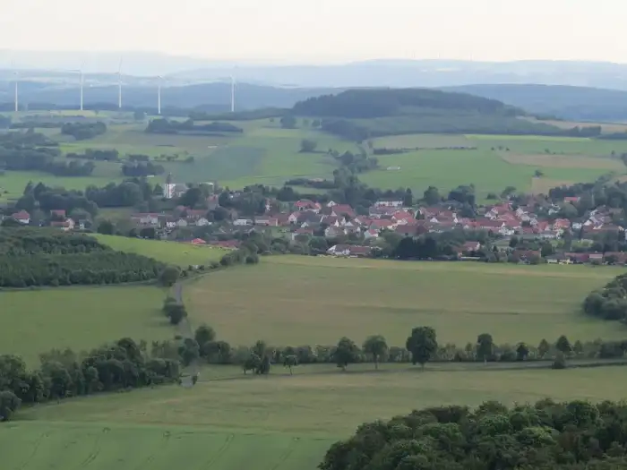 Freiensteinau - Windwald Blaues Eck Ausblick Anlage 8 10