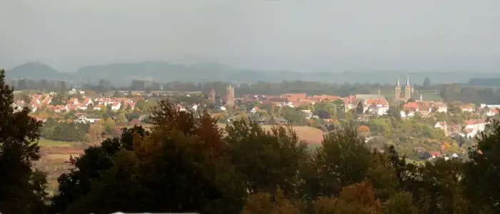 Fritzlar - Fritzlar vom Büraberg