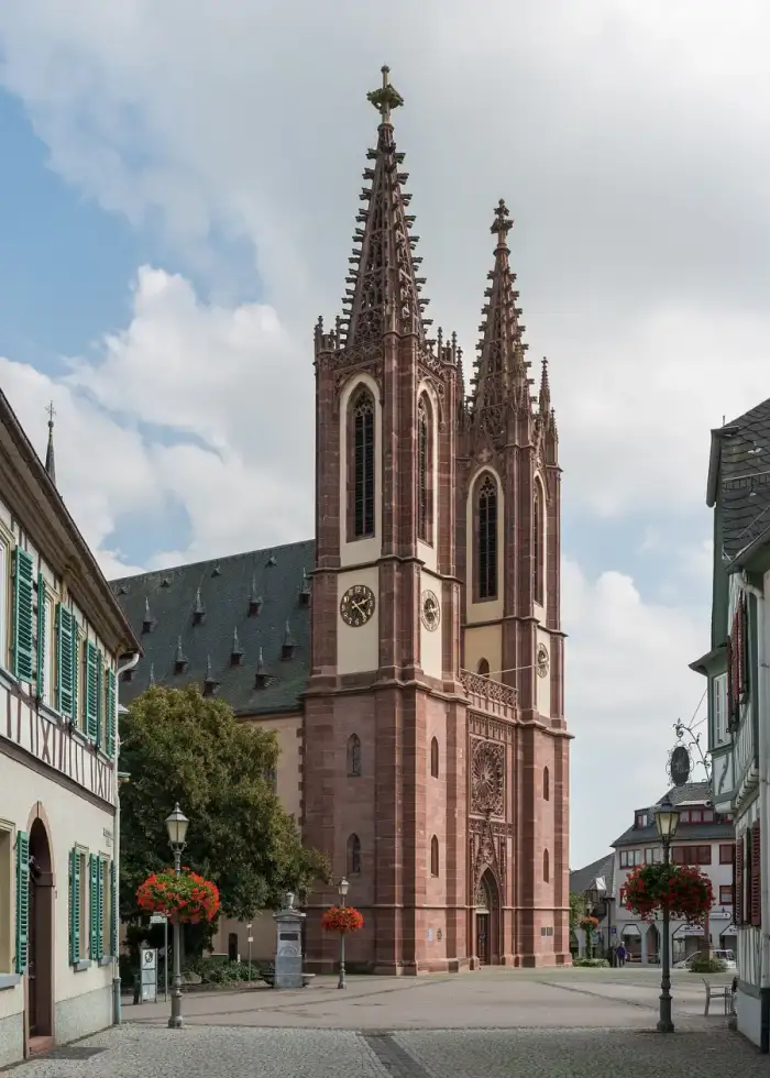 Geisenheim - Rheingauer Dom, Geisenheim, Northwest view 20140916 1