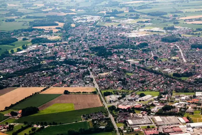 Gescher - Gescher, Ortsansicht -- 2014 -- 2302
