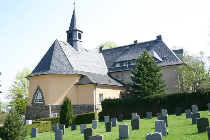 Gornau/Erzgebirge - Kirche Gornau