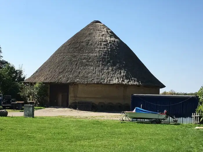 Gremersdorf - Rundscheune Bollbrügge aus dem 18. Jahrhundert
